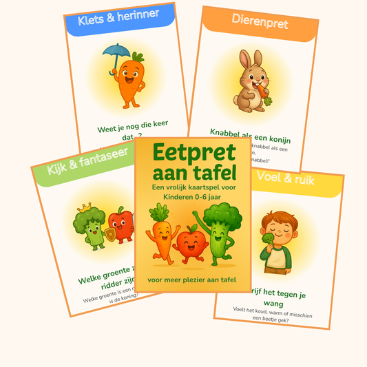 Spelenderwijs leren eten peuter 2 jaar